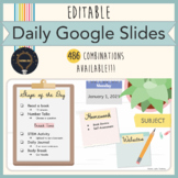 Google Slides Template • Plant Set • Distance Learning Dai