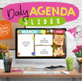 Daily Agenda Google™ Slides & PowerPoint - Editable - SPRI