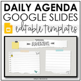 Daily Agenda Google Slides - Templates #4 