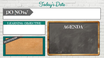 Preview of Daily Agenda Slide