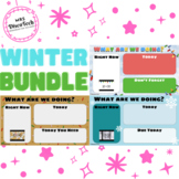 Daily Agenda Slide - Winter Bundle