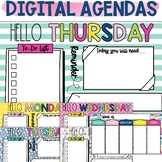 Daily Agenda Slides - Distance Learning