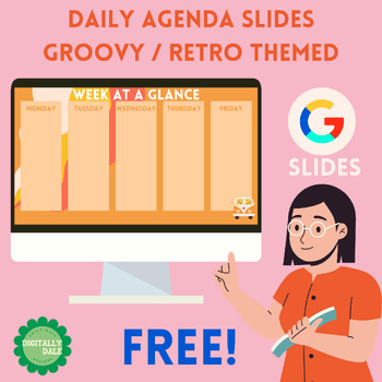 Preview of Daily Agenda Slides FREEBIE