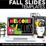 School Themed Slide Templates | Distance Learning | For Go