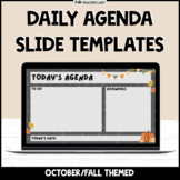 Daily Agenda Slides - Monthly Google Slides Templates #25 