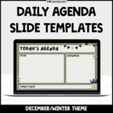 Daily Agenda Slides - Monthly Google Slides Templates #27 