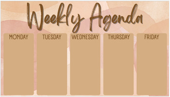 Preview of Daily Agenda Slides: Neutral Set