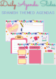Daily Agenda Slides - Spanish Titles