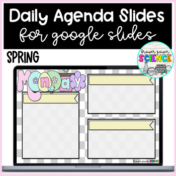 Preview of Daily Agenda Slides | Spring