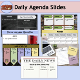 Daily Agenda Slides Templates