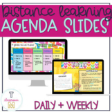 Daily Agenda Slides for In Person & Digital Classrooms - B