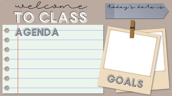 How to Get Organized with Daily Agendas in Google Slides - Write on With  Miss G