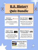 Daily American History Quizzes: World War II and Cold War Origins