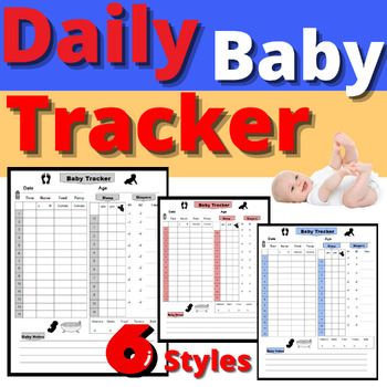 baby tracker newborn feeding diaper sleep log