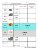 Daily Behavior Chart | Classroom Management Tools for Elem