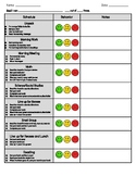 Daily Behavior Chart EDITABLE