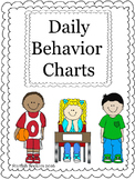 Daily Behavior Charts