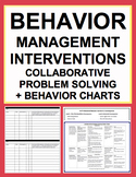 Classroom Management & Behavior Chart
