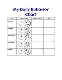 Daily Behavioral Sheet ( Week)