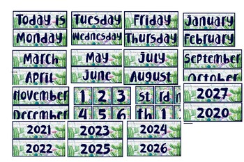 Preview of Daily Calendar