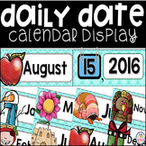 Daily Calendar Date Display