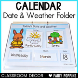 Daily Calendar and Weather Chart File