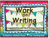 Daily Centers Classroom Pack {A Work on Writing Supplement}