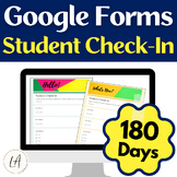 Daily Check In Google Forms™ 180 Days BUNDLE