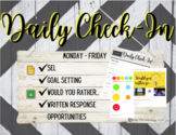 Daily Check-In Google Forms (Monday - Friday)