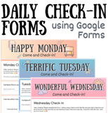 Daily Check-in Forms (Google Forms)