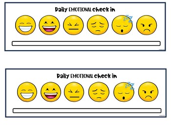 Daily Social Emotional Learning, Check In Scales