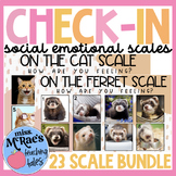 Emotion Check In Scale Social Emotional Learning: Dog Themed