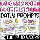 Daily Classroom Community Building Activities - Morning Me