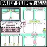 Daily Classroom Slides - Agenda Slides and Center Rotation