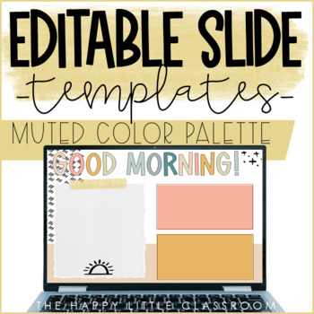 Preview of Daily Classroom Slides - Simple Classroom Slides - Morning Slides & More