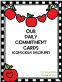 Daily Commitment Cards (Conscious Discipline)