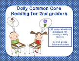 Daily Common Core Reading for 2nd Graders {45 passages for