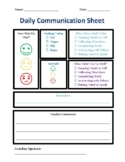 Daily Communication Chart