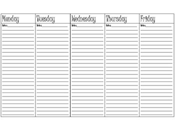 Daily Communication Folder Form by GrowingUpGaskill | TPT