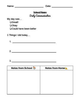 School to Home Communication Envelope - Paper 50pk (1025