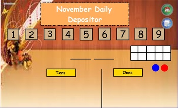 Preview of Daily Depositor - Place Value