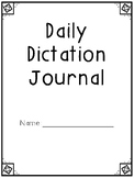 Daily Dictation Journal Cover