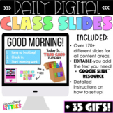 Daily Digital Class Slides