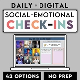 Daily Digital Social-Emotional SEL Check In Pages | Google
