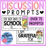 Daily Discussion Prompts for Students | Question of The Da