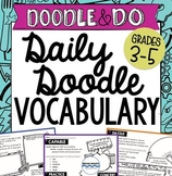 Daily Doodle Vocabulary - Vocabulary Doodles and Writing A