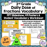 Daily Dose of NUMBER & OPERATIONS - FRACTIONS Slideshow & 