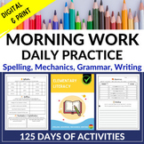 Daily ELA Practice l Spelling, Grammar, Mechanics, Writing