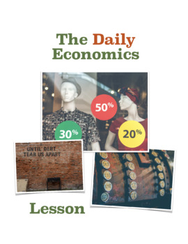 Preview of Daily Economics Lessons 1 - 15 for Integrating Personal Finance Instruction