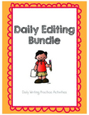 Daily Editing Bundle (Grammar / Language Arts Warm-ups)